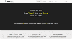 Desktop Screenshot of graytier.com